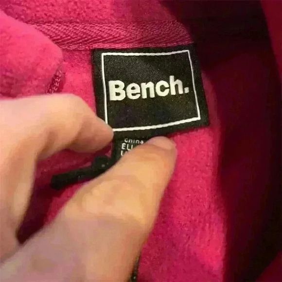 Bench Women's Purple Asymmetric Zip-Up Microfleece Jacket Size M - Picture 5 of 11